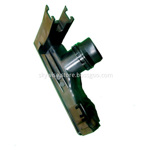 Injection mold for automotive exhaust pipe